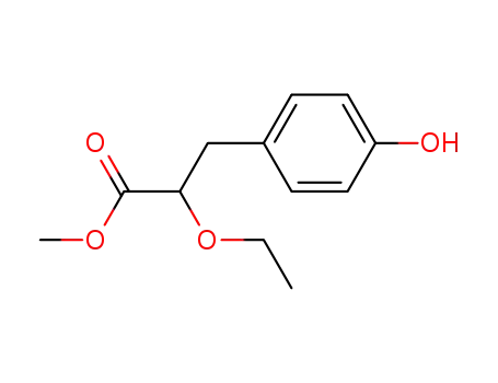 2-ethoxy-3-(4-hydroxy-phenyl)-propionic acid methyl ester