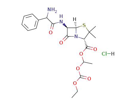 Molecular Structure of 95530-85-1 ((R)-Bacampicillin hydrochloride)