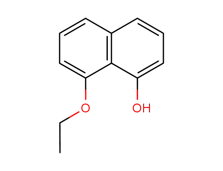 Molecular Structure of 104422-22-2 (8-Ethoxy-naphthalen-1-ol)