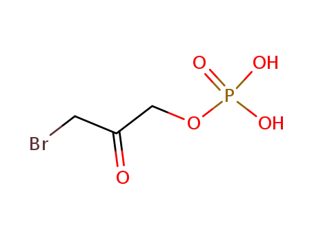 Molecular Structure of 24472-75-1 (3-bromo-2-oxopropyl dihydrogen phosphate)