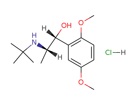 alpha-[1-(T-Butylamino)ethyl]-2,5-dimethoxybenzyl alcohol hydrochloride