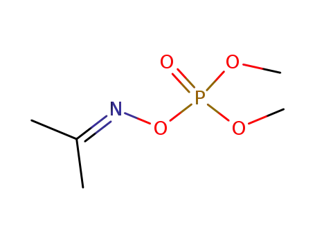 Molecular Structure of 65289-21-6 (2-Propanone, O-(dimethoxyphosphinyl)oxime)