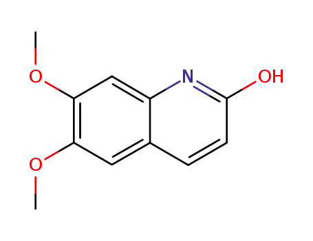 Molecular Structure of 5278-38-6 (6,7-DIMETHOXYCARBOSTYRIL)