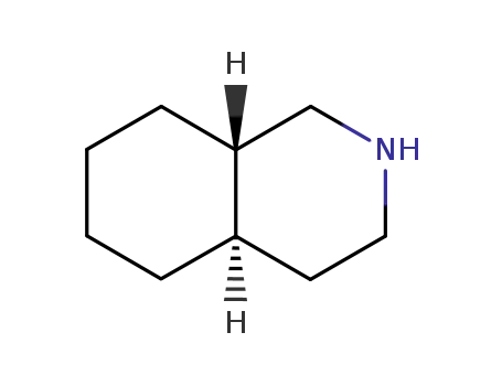 Molecular Structure of 6329-61-9 (Decahydroisoquinoline)