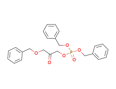 Molecular Structure of 796874-61-8 (3-(benzyloxy)-2-oxopropyl dibenzylphosphate)