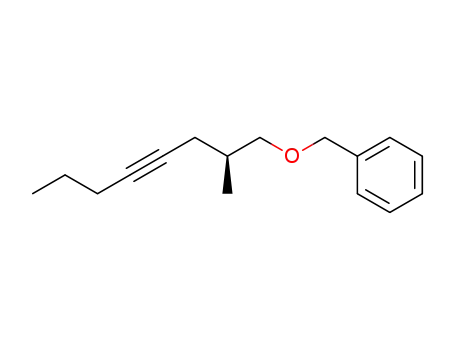 Benzene, [[(2-methyl-4-octynyl)oxy]methyl]-, (S)-