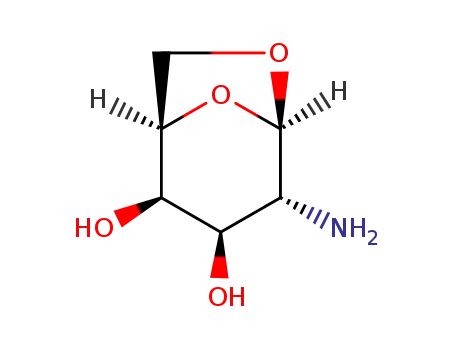 2-amino-1,6-anhydro-2-deoxy-β-D-galactopyranose