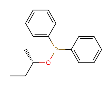 Molecular Structure of 27350-45-4 (Phosphinous acid, diphenyl-, 1-methylpropyl ester)