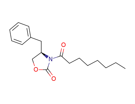 2-Oxazolidinone, 3-(1-oxooctyl)-4-(phenylmethyl)-, (4R)-