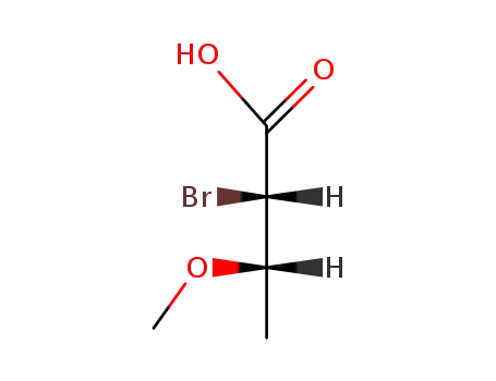 Molecular Structure of 67819-23-2 (2-BroMo-3-Methoxybutanoic acid)