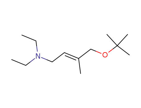 2-Buten-1-amine, 4-(1,1-dimethylethoxy)-N,N-diethyl-3-methyl-, (E)-