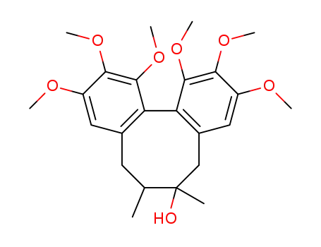 Molecular Structure of 7432-28-2 (Schisandrin)