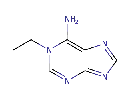 Molecular Structure of 21802-48-2 (Adenine, 1-ethyl- (7CI,8CI))