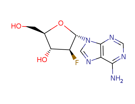 9-(2'-Deoxy-2'-fluoro-a-D-arabinofuranosyl)-9H-purin-6-amine