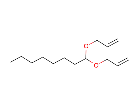 Molecular Structure of 71617-17-9 (1,1-Bis(allyloxy)octane)