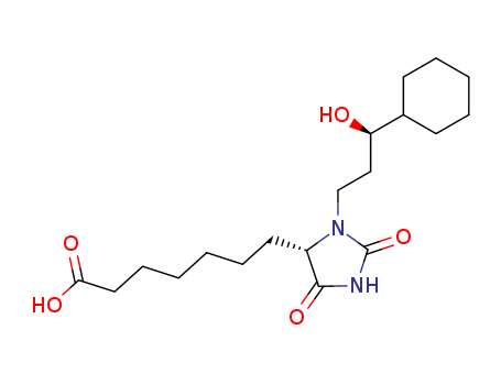 4-Imidazolidineheptanoicacid, 3-(3-cyclohexyl-3-hydroxypropyl)-2,5-dioxo-, [R-(R*,S*)]- (9CI)
