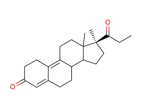 Estra-4,9-dien-3-one,17-methyl-17-(1-oxopropyl)-, (17b)-
