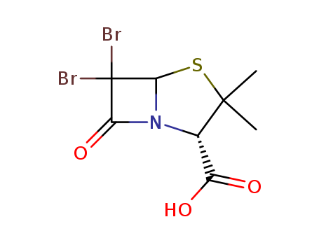 (2S)-6,6-dibromo-3,3-dimethyl-7-oxo-4-thia-1-aza-bicyclo[3.2.0]heptane-2-carboxylic acid