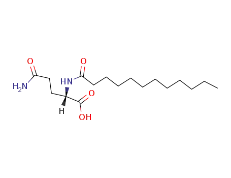 Molecular Structure of 109570-04-9 (N-ALPHA-LAUROYL-L-GLUTAMINE)