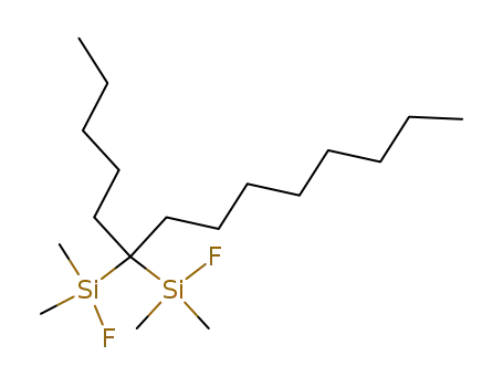 Molecular Structure of 431990-79-3 (6,6-bis(fluorodimethylsilyl)tetradecane)