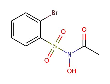 N-hydroxy-N-acetyl-2-bromobenzenesulfonamide