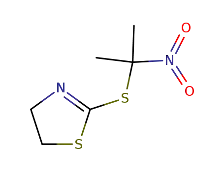 Thiazole, 4,5-dihydro-2-[(1-methyl-1-nitroethyl)thio]-