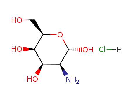 Molecular Structure of 20706-90-5 (2-amino-2-deoxy-α-D-talopyranose; hydrochloride)