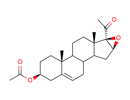 16α,17-エポキシ-20-オキソプレグナ-5-エン-3-オールアセタート