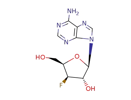 9-(3'-fluoro-3'-deoxyxylofuranosyl)adenine