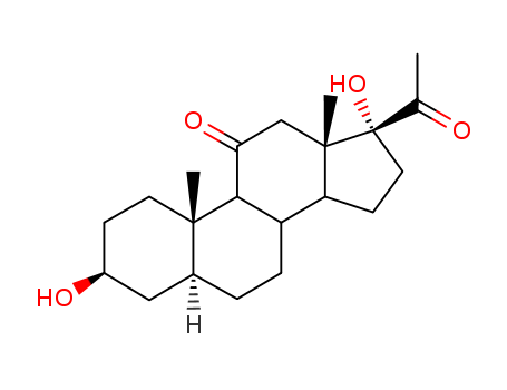 Pregnane-11,20-dione,3,17-dihydroxy-, (3b,5a)- cas  570-38-7