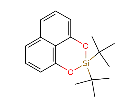 Molecular Structure of 81418-05-5 (2,2-Di-tert-butyl-1,3-dioxa-2-sila-phenalene)