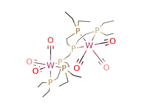 Molecular Structure of 114221-42-0 (fac,fac-(tungsten)2(carbonyl)6(eHTP))