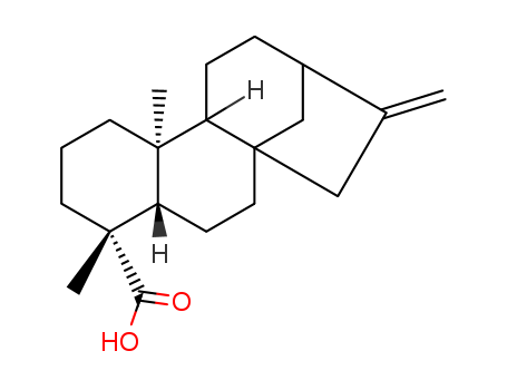 Kaur-16-en-18-oic acid,(4a)-