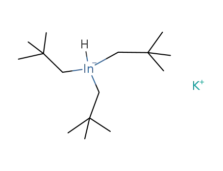 Molecular Structure of 139408-74-5 (K<sup>(1+)</sup>*{HIn(CH<sub>2</sub>C(CH<sub>3</sub>)3)3}<sup>(1-)</sup>=K{HIn(CH<sub>2</sub>C(CH<sub>3</sub>)3)3})