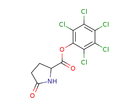 DL-Proline, 5-oxo-, pentachlorophenyl ester