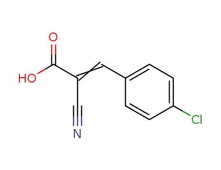 2-Propenoic acid, 3-(4-chlorophenyl)-2-cyano-