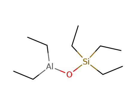Molecular Structure of 10471-16-6 (Aluminum, diethyl(triethylsilanolato)-)
