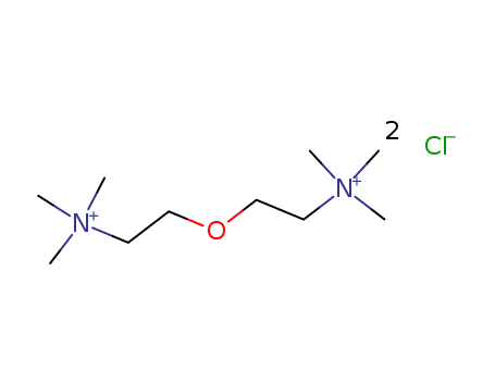 Ethanaminium,2,2'-oxybis[N,N,N-trimethyl-, chloride (1:2) cas  6343-88-0