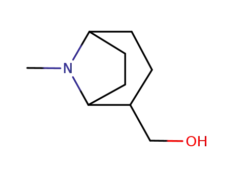 Molecular Structure of 68969-37-9 (tropan-2-yl-methanol)