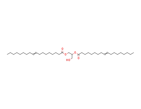Molecular Structure of 26540-69-2 (9-Octadecenoic acid,1-(hydroxymethyl)-1,2-ethanediyl ester, (91Z,92E)- (9CI))