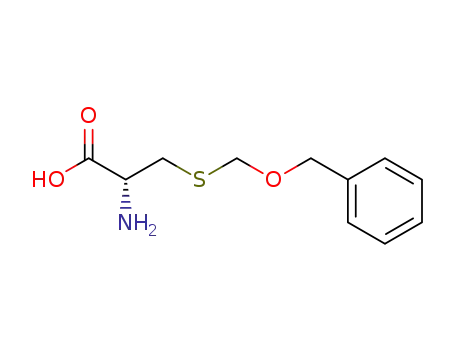 Molecular Structure of 123043-33-4 (S-benzyloxymethylcysteine)
