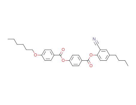 p-[p-(ヘキシルオキシ)ベンゾイルオキシ]安息香酸4-ブチル-2-シアノフェニル