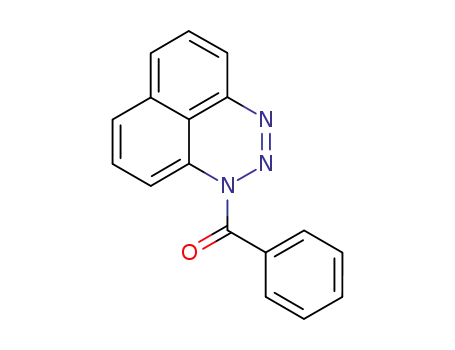 Molecular Structure of 866226-17-7 (1-benzoylnaphtho[1,8-de][1,2,3]triazine)