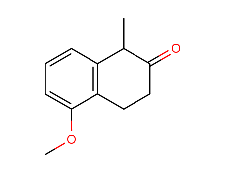 5-methoxy-1-methyl-tetralin-2-one cas  42263-75-2