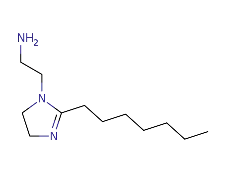 Molecular Structure of 20513-79-5 (4,5-dihydro-2-heptyl-1H-imidazole-1-ethylamine)