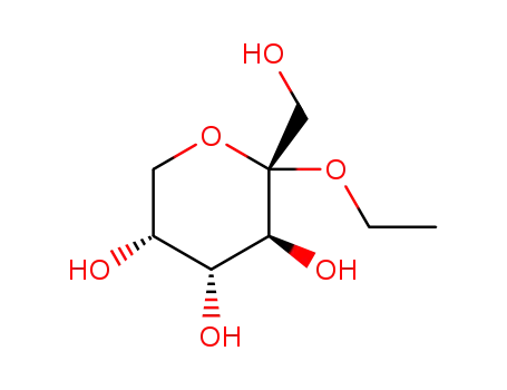 Molecular Structure of 1357451-36-5 (ethyl β-D-pyranoidfructoside)