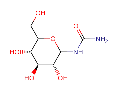 Molecular Structure of 5962-14-1 (glucosylurea)
