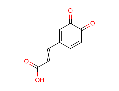 2-Propenoic acid,3-(3,4-dioxo-1,5-cyclohexadien-1-yl)-