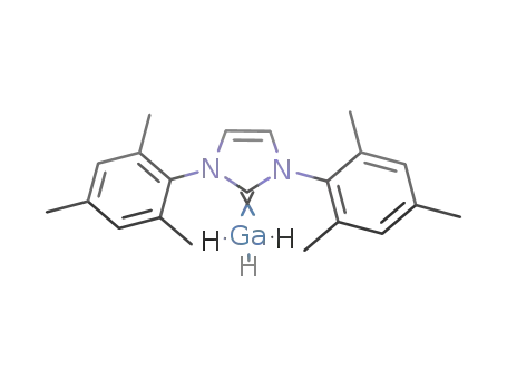 Molecular Structure of 311311-59-8 (IMes*GaH<sub>3</sub>)