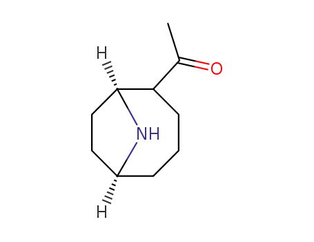 Molecular Structure of 112245-97-3 (Ethanone, 1-(9-azabicyclo[4.2.1]non-2-yl)-, endo- (9CI))